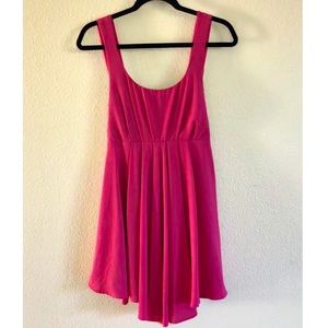 Lulu’s Tie Way or the Highway Pink Dress